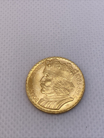 1925 Poland Gold 20 Zlotych Beautiful Gold Coin Uncirculated Minor Imperfections