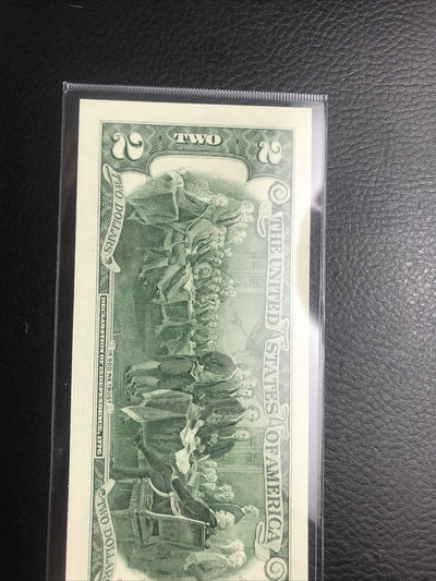 $2 Rare Uncirculated Low FOUR (4) Digits  ⭐️ STAR NOTE ⭐ 1453*