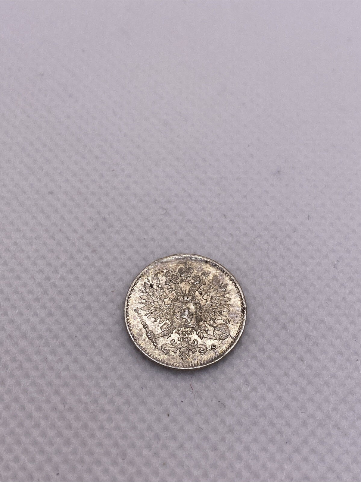 1916 S 25 Pennia Silver Finland Silver Coin Beautiful #736-10