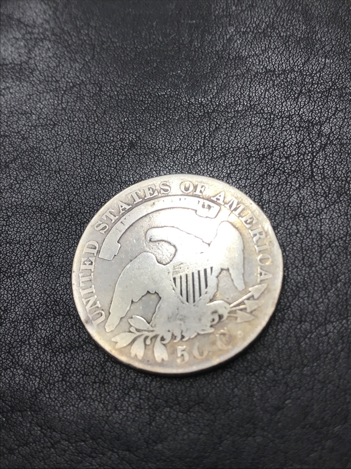 1829 Capped Bust Half Dollar 50C Silver Coin O-115 R-1 #E6851
