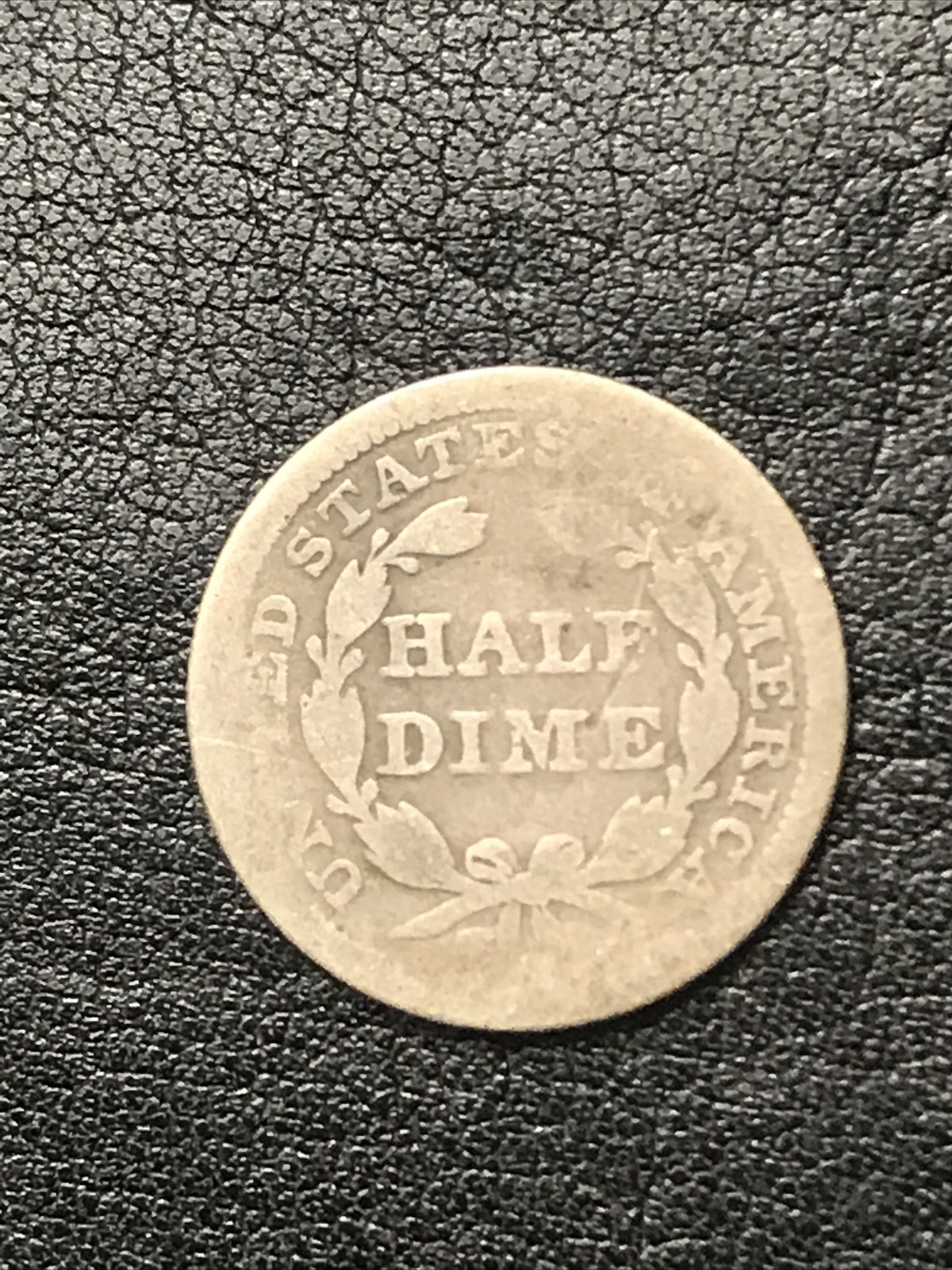 1854 Seated Liberty Half Dime with Arrows H10 5c Silver Coin #5992