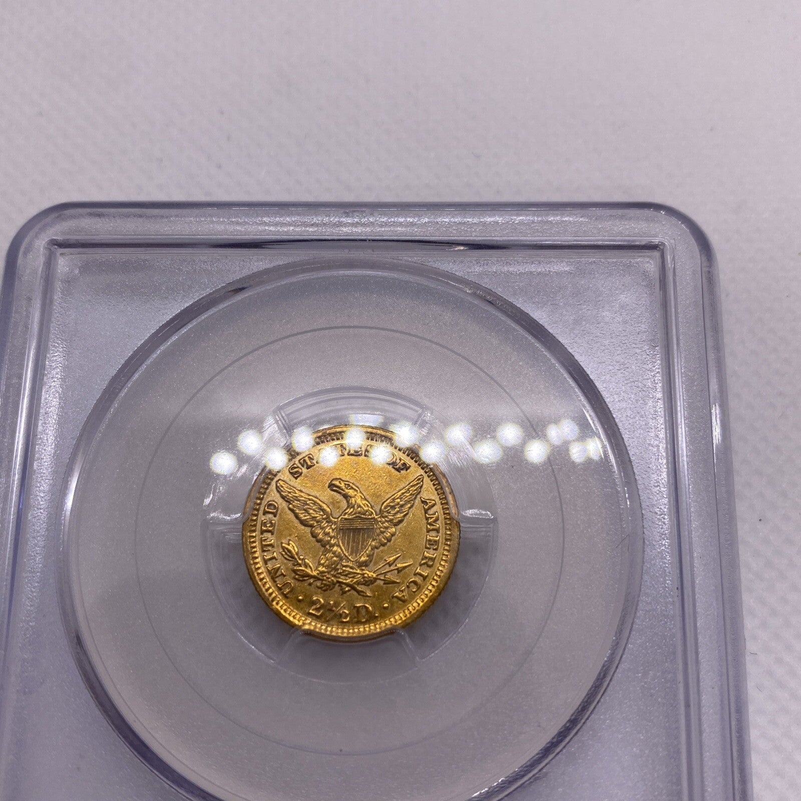 1892 Quarter Eagle $2.50 Gold Coin - NGC Graded AU Details VERY RARE Low Mintage