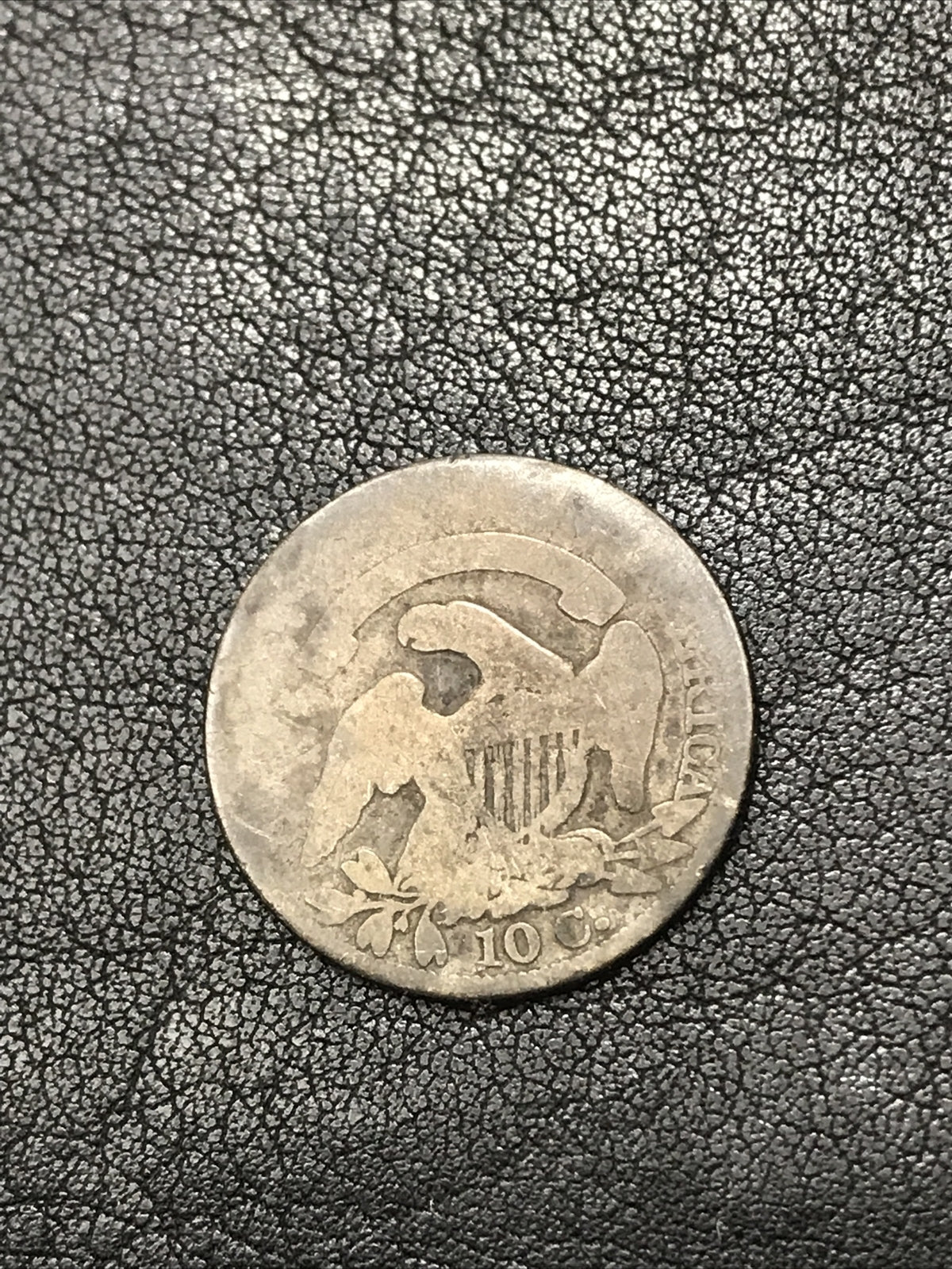 1834 Capped Bust Dime Silver 10c Coin JR-5 R-1 Large 4 #YG833
