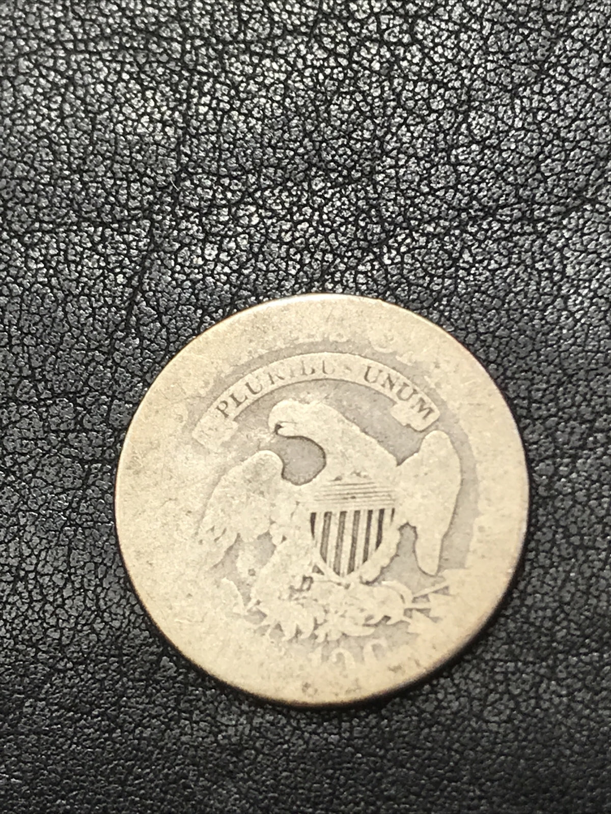 1836 Capped Bust Dime Silver Coin JR-1 R-3 Fancy 8 RARE #27890