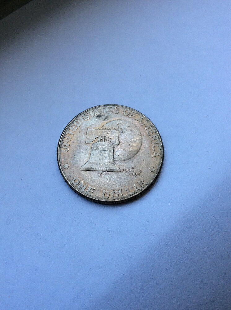 1976 D Eisenhower Bicentennial Dollar Type 1 Ike US Mint Coin #159
