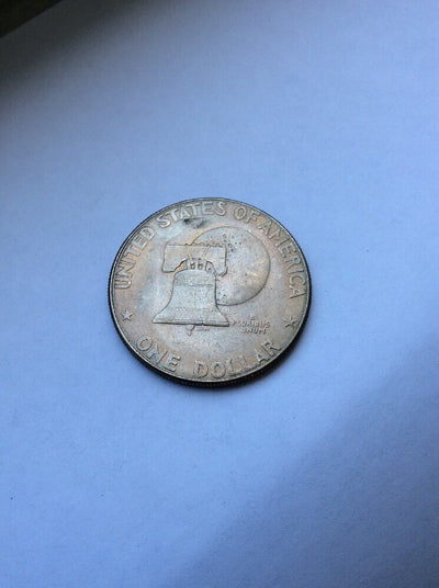 1976 D Eisenhower Bicentennial Dollar Type 1 Ike US Mint Coin #159