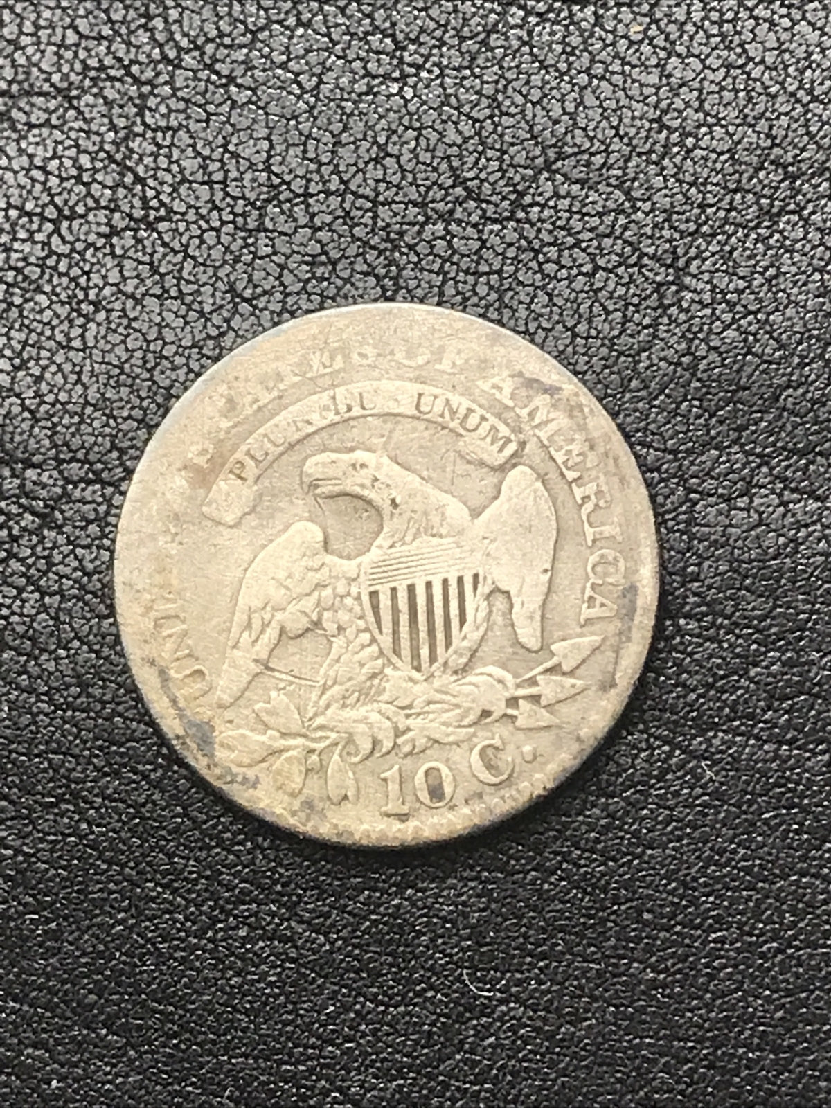 1827 10c Capped Bust Silver Dime JR-5 R-3 RARE #RR325