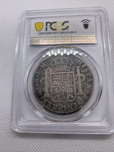 1792 Mo-FM 8 Reales PCGS VF Details Mexico Calico-954 Silver Mexican Coin #7945
