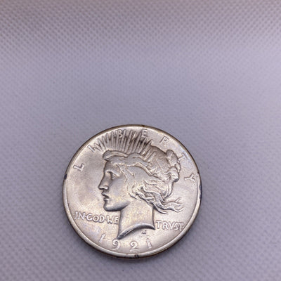 1921 Peace Silver Dollar $1 US Silver Peace Dollar Key Date Beauty RARE #9287-10