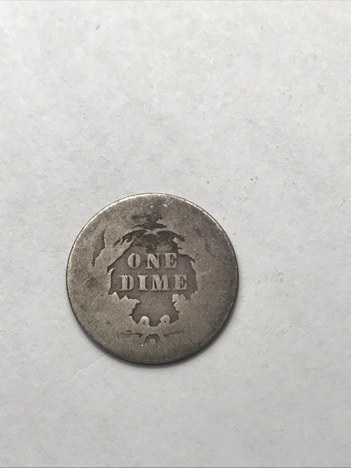 1876 S Seated Liberty Dime 10c Great Coin #HY87