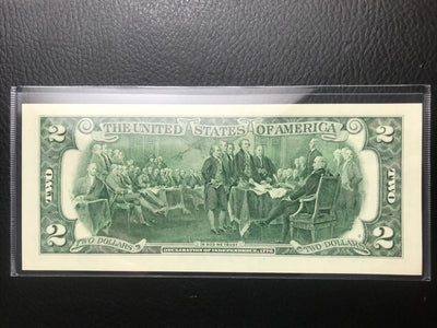 $2 Rare Uncirculated Low FOUR (4) Digits  ⭐️ STAR NOTE ⭐ 1157*