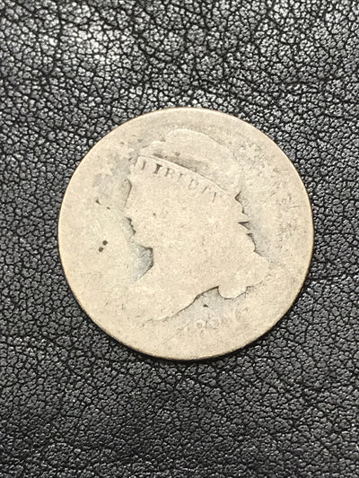 1837 Capped Bust Dime Silver Coin #$675