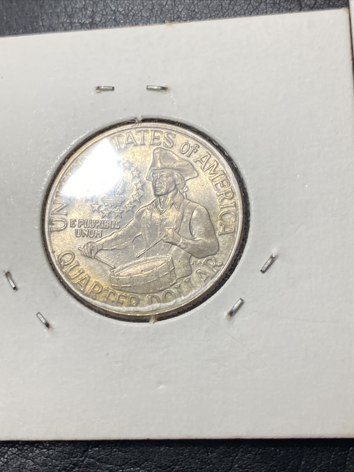 1998 P + 1996 P Kennedy Half Dollars + 1976 Quarter - Struck through Mint Errors