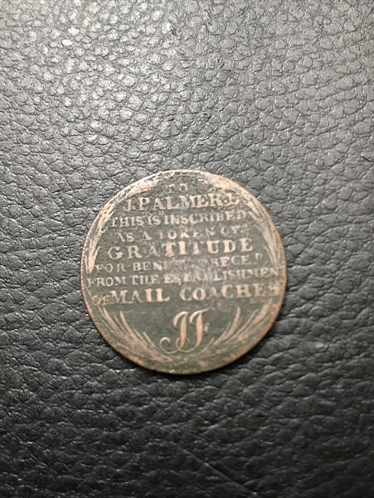 Halfpenny Mail Coach Series For the Establishment of Mail Coaches RARE #Mail-1