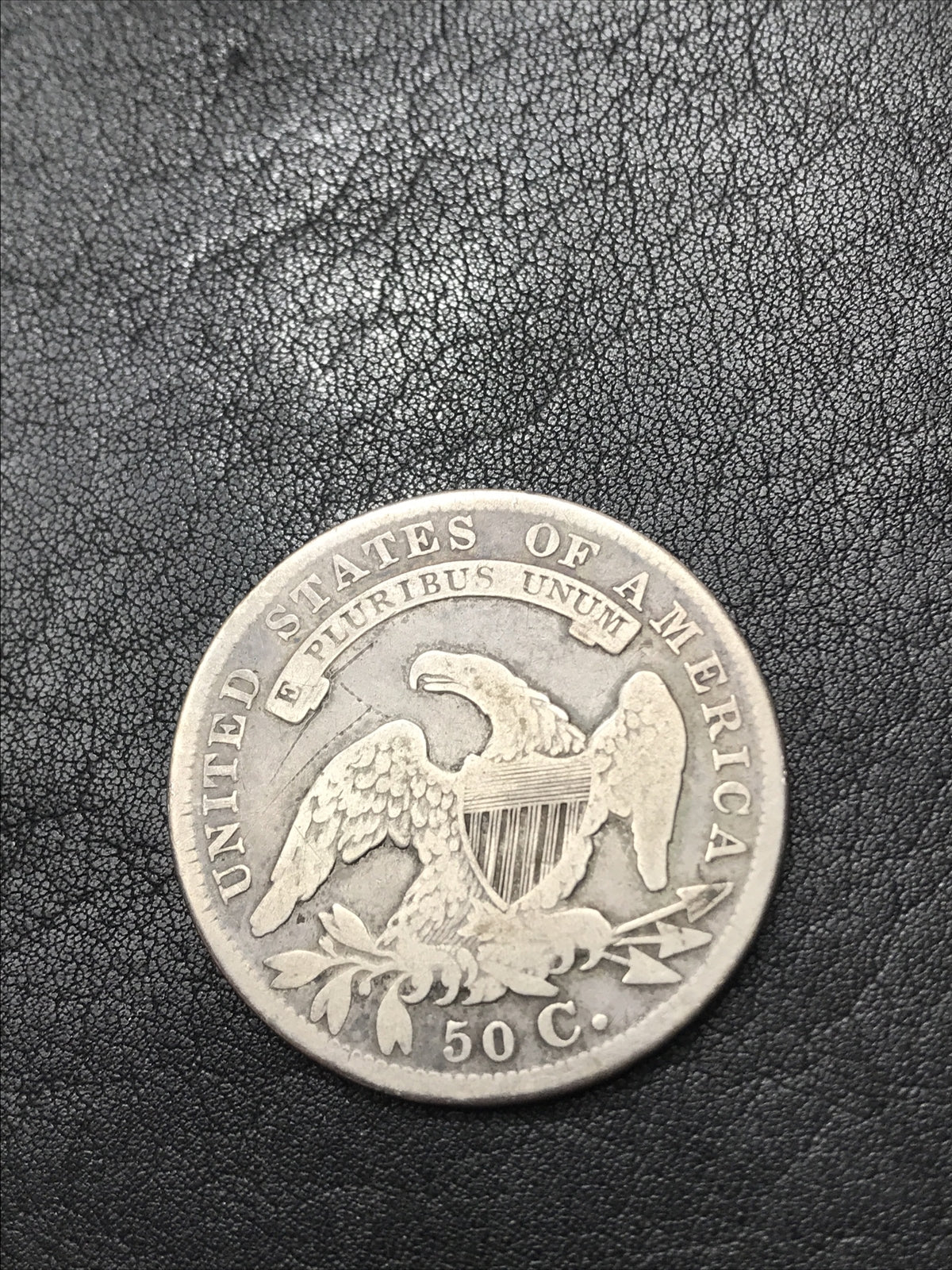 1834 Capped Bust Half Dollar O-111 R-1 Small Date Small Letters "Child's Head"
