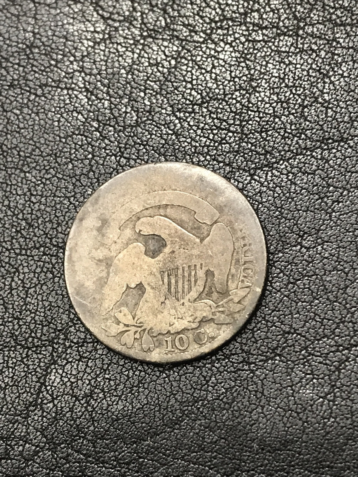 1834 Capped Bust Dime Silver 10c Coin JR-5 R-1 Large 4 #YG833