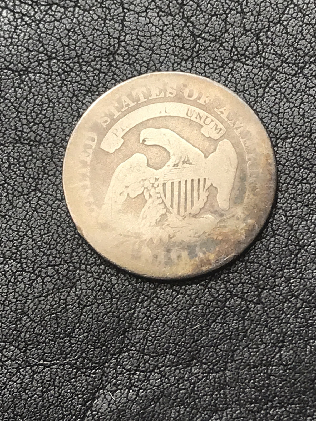 1827 10c Capped Bust Silver Dime JR-6 R-2 RARE #WW827