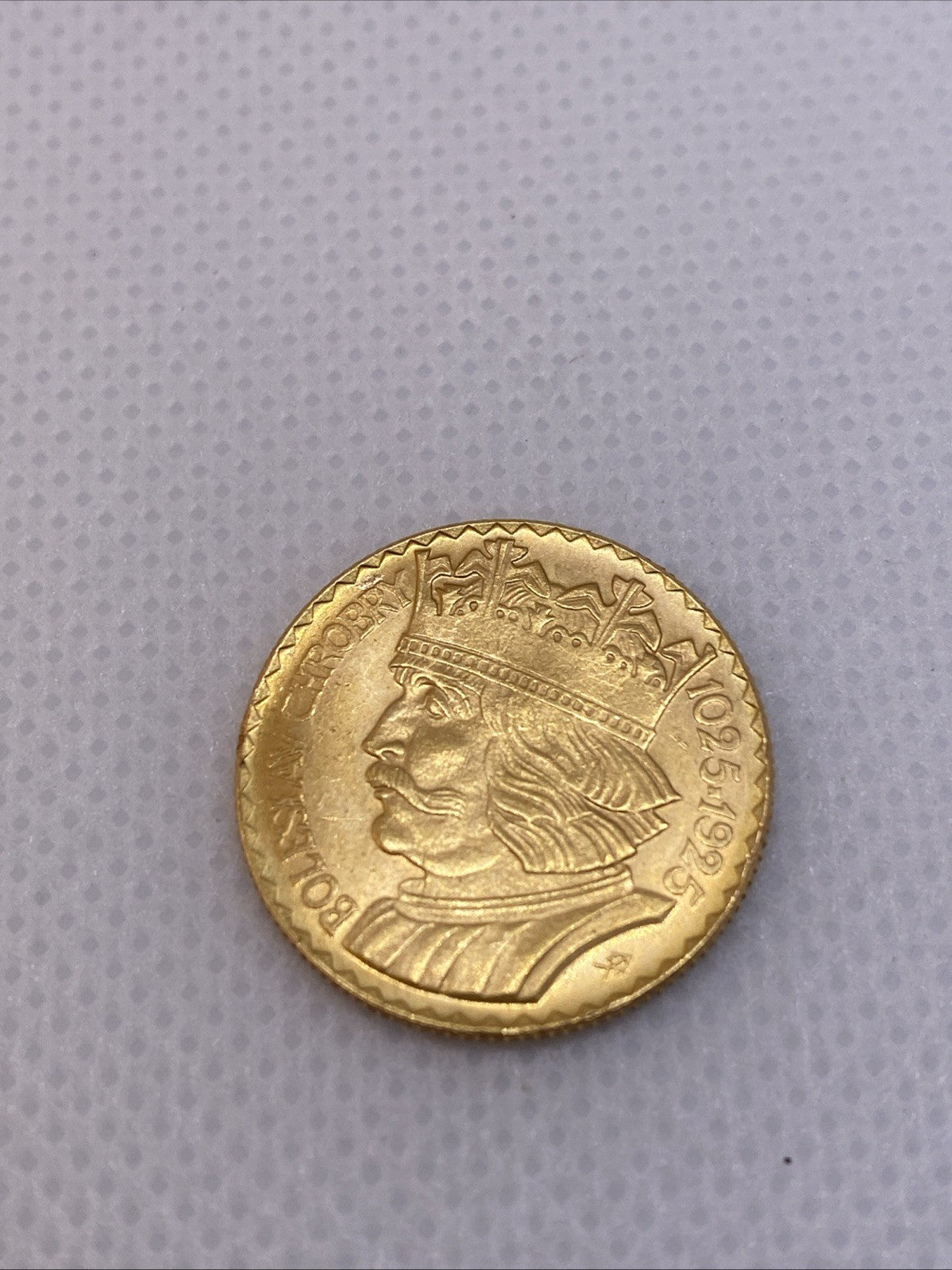 1925 Poland Gold 20 Zlotych Beautiful Gold Coin Uncirculated Minor Imperfections