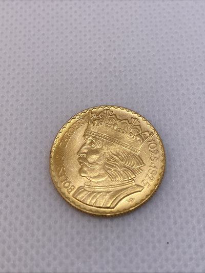 1925 Poland Gold 20 Zlotych Beautiful Gold Coin Uncirculated Minor Imperfections