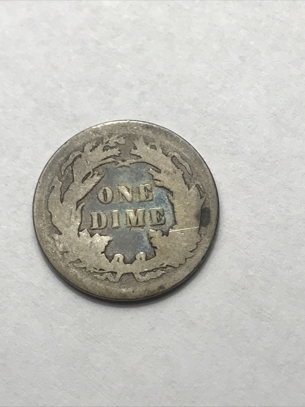 1890 Seated Liberty Dime Silver 90% Coin #HJ890