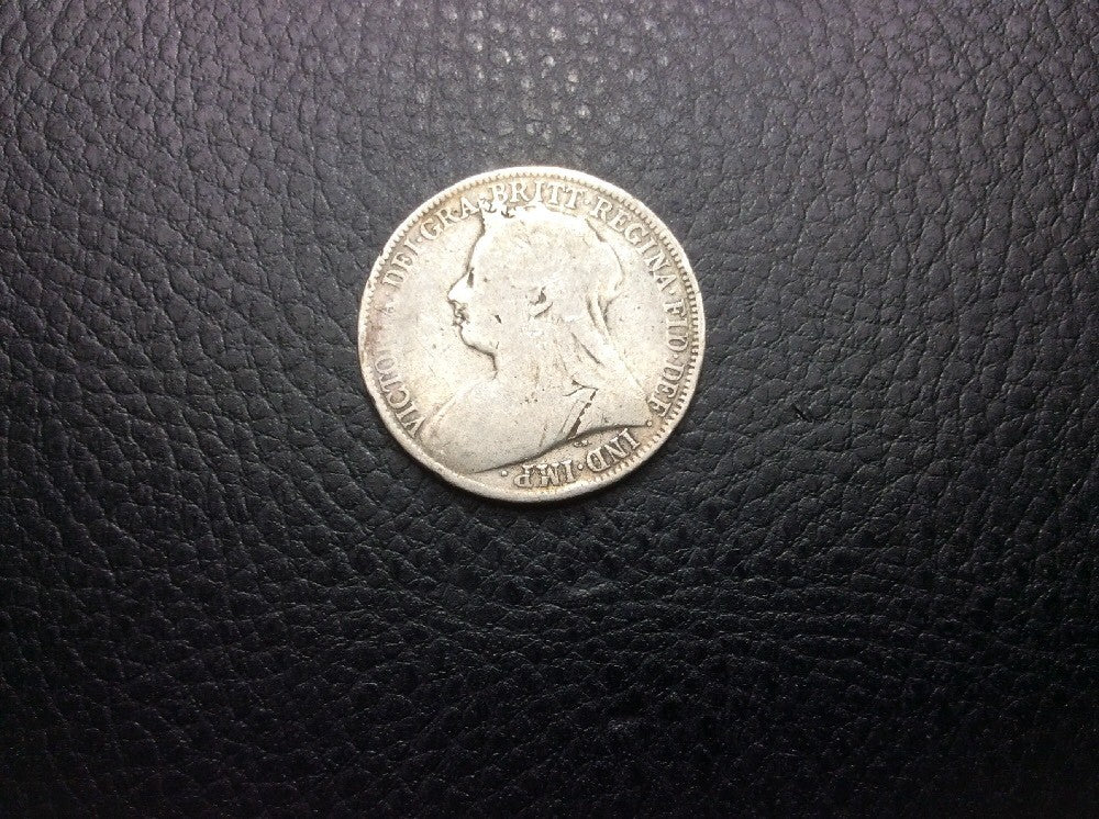 1901 One Florin Two Shillings Great Britain