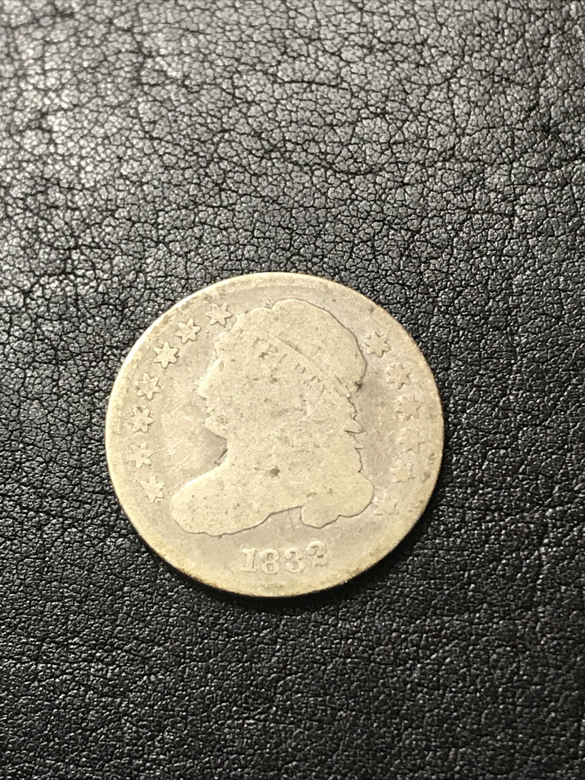 1832 CAPPED BUST DIME SILVER COIN #876
