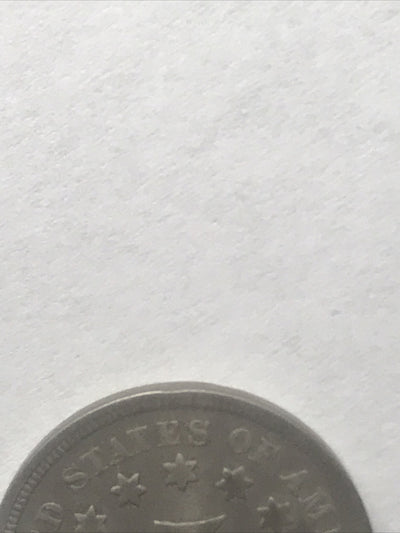 1868 Shield Nickel Beautiful 5c Five Cents Coin