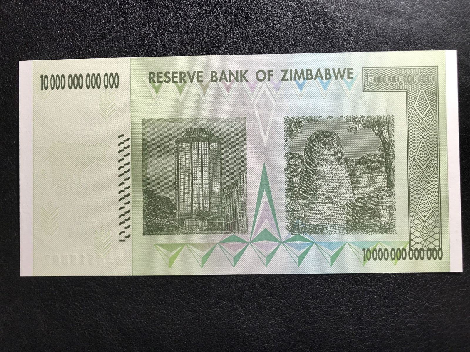 2008 Ten Trillion Zimbabwe Banknote 10 Trillion Dollars Uncirculated Brand New