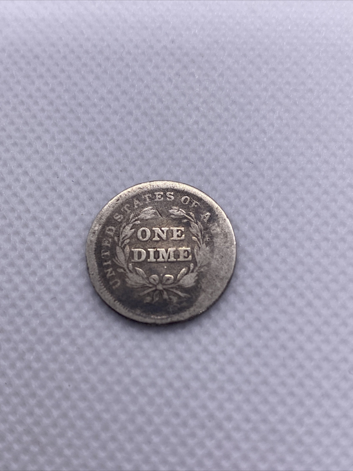 1839 Seated Liberty Dime Silver 10 Cents Coin Ten Cents #35119