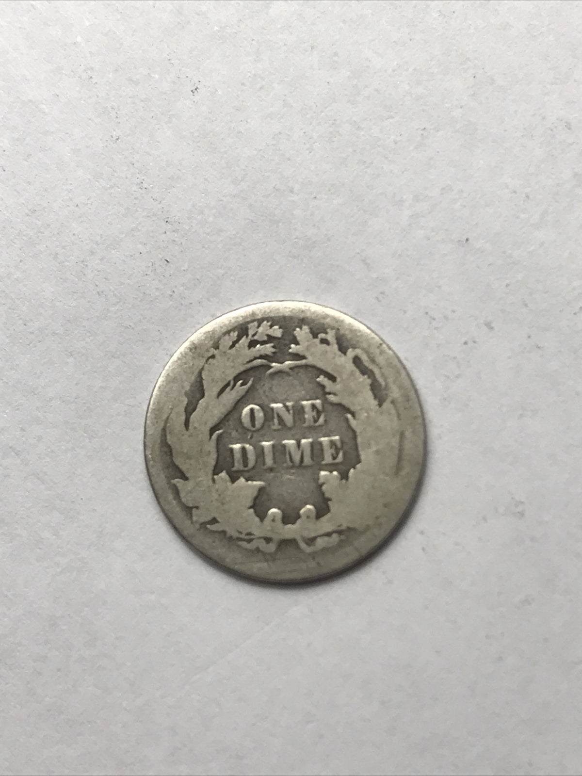 1891 Seated Liberty Dime Silver 90% Coin #BL91
