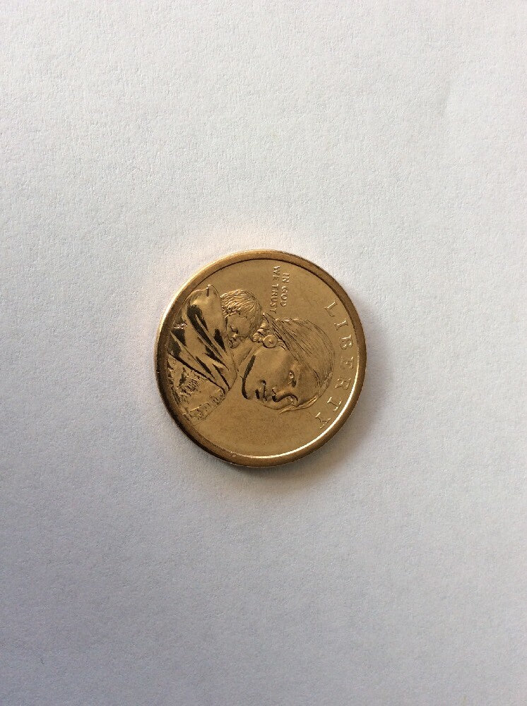 2009 Sacagawea Dollar Mint Error Weak Edge Lettering (2009) Dollar Coin #0005