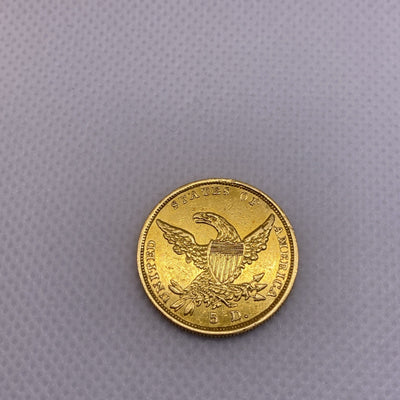 1836 $5 Gold Classic Head Half Eagle Great Looking Gold US Coin Beautiful #24561