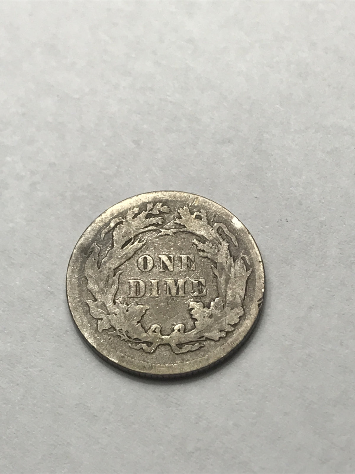 1882 Seated Liberty Dime Silver 90% Coin #YY1882