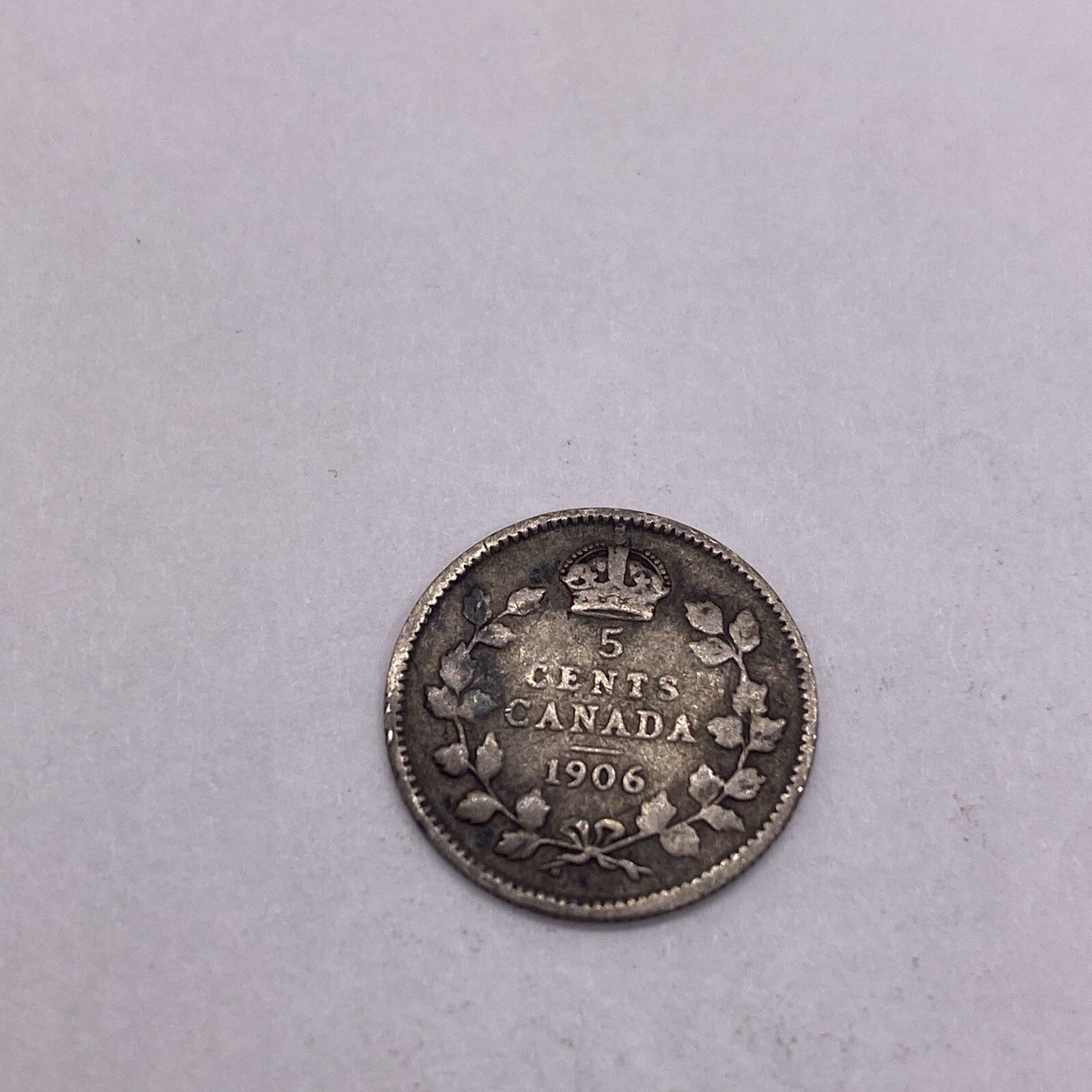 1906 Canada 10 Cents Silver Coin-Edward VII-KM#10 #6656-10