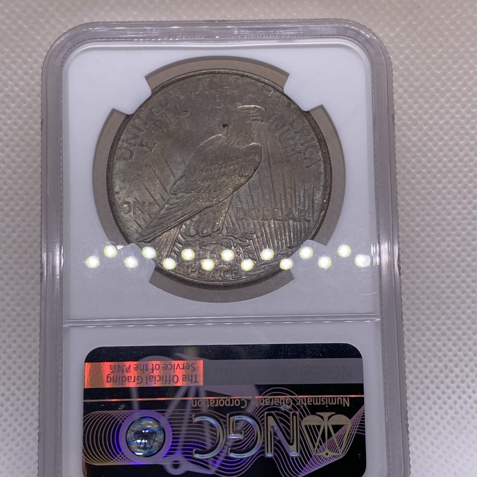 1921 Peace Dollar NGC Graded MS63 MS 63 Beautiful Silver Dollar RARE Key Date