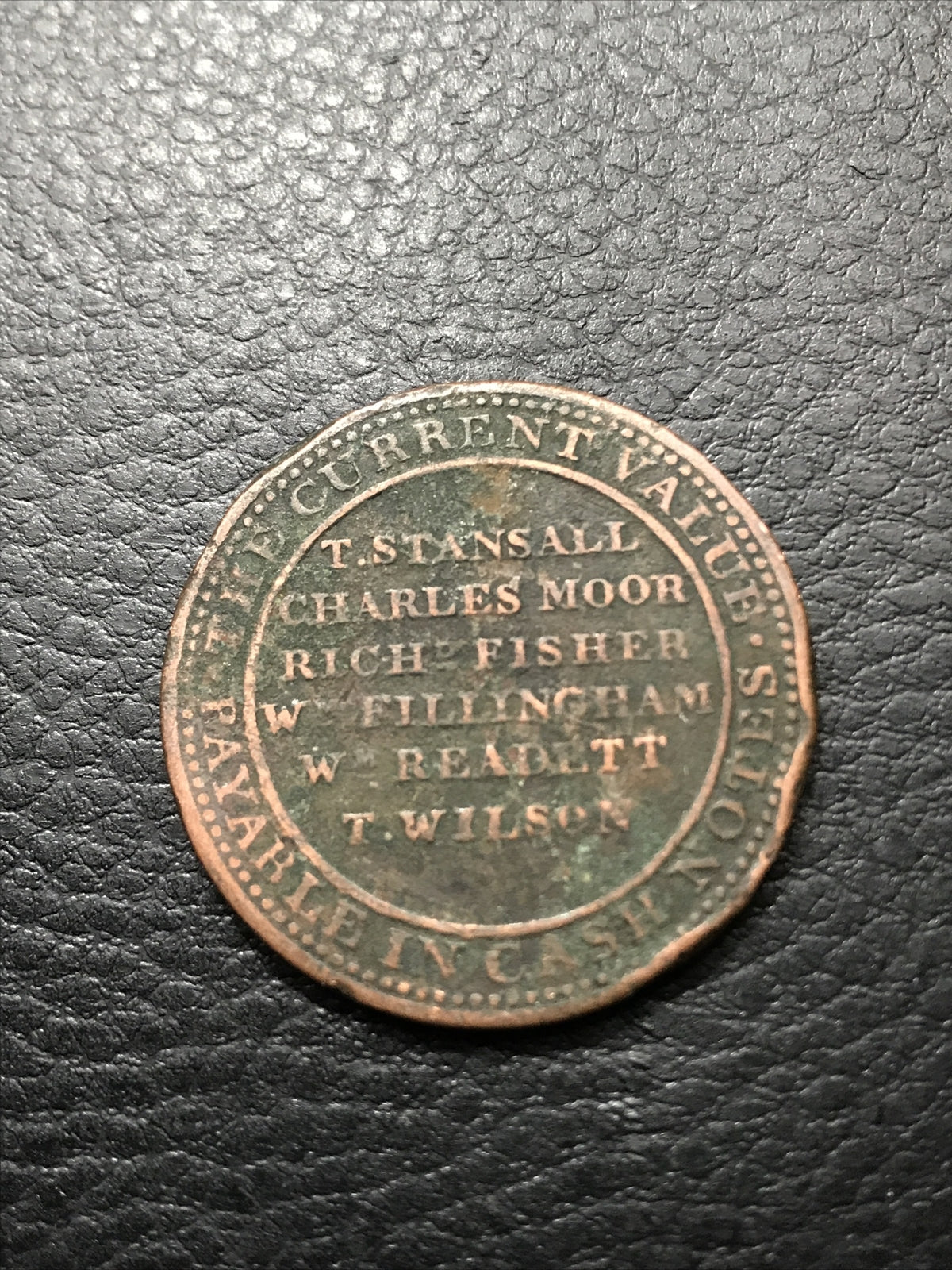 1811 Newark Penny Token #1811-YUA