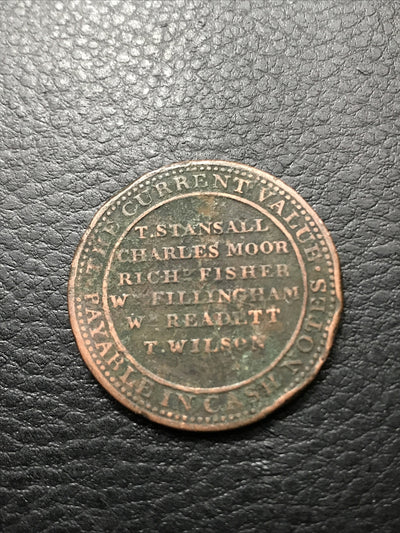 1811 Newark Penny Token #1811-YUA