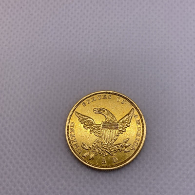 1836 $5 Gold Classic Head Half Eagle Great Looking Gold US Coin Beautiful #24561
