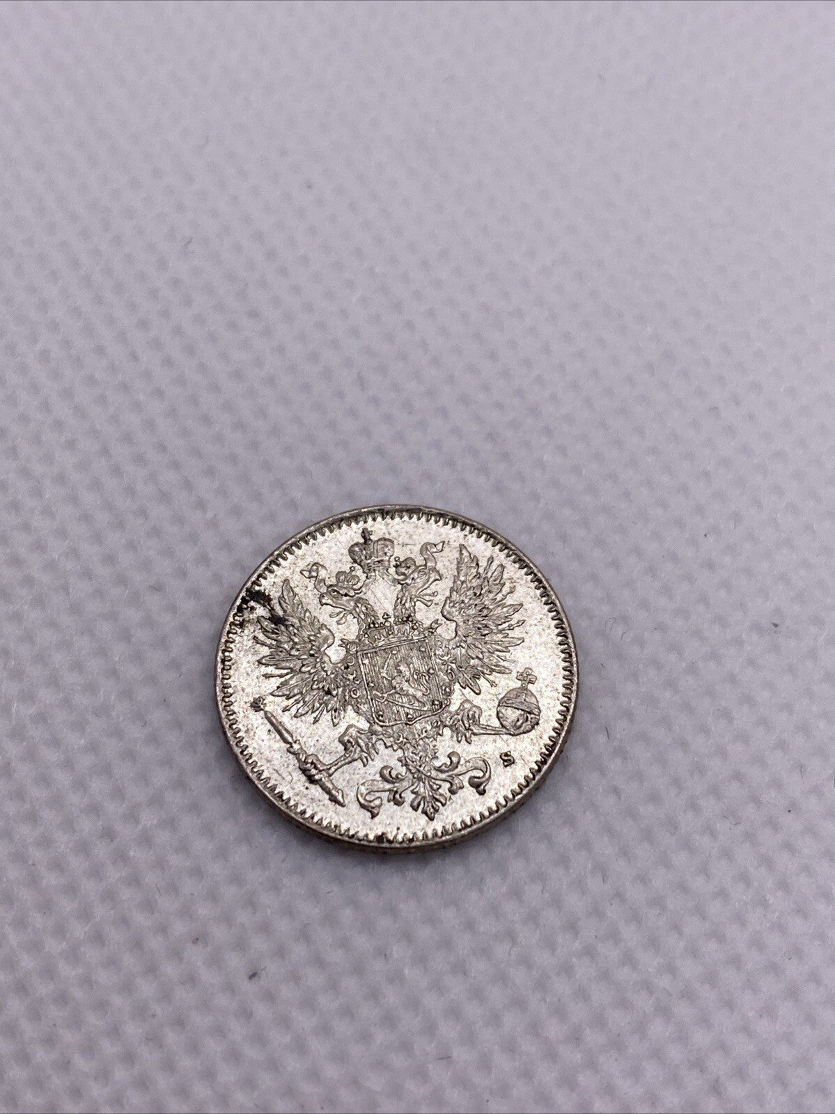 1916-S Finland 50 Pennia Silver #402-10