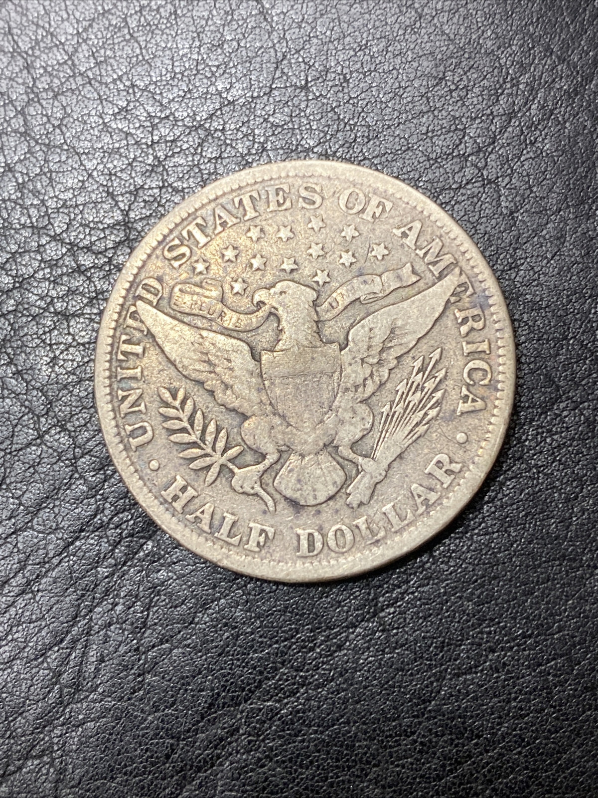 1899 Barber Half Dollar Silver 50C Fine Silver Half Dollar Coin #9927-10