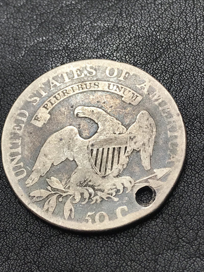 1809 Capped Bust Half Dollar 50C Silver Coin O-115A R-2 Very Rare Variety #PR103