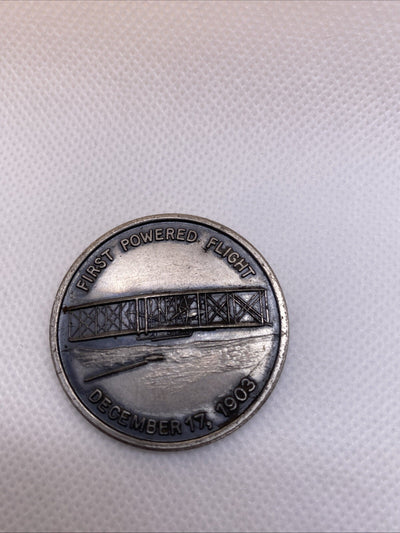 1969 Aviation TWA First Powered Flight Wright Brothers Medal 2581-10
