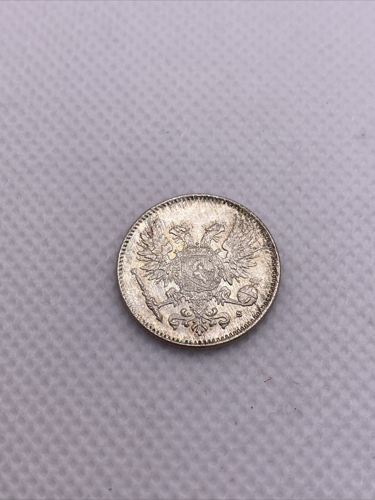 1917 S Finland 50 Pennia With Crown Grand Duchy #552-10
