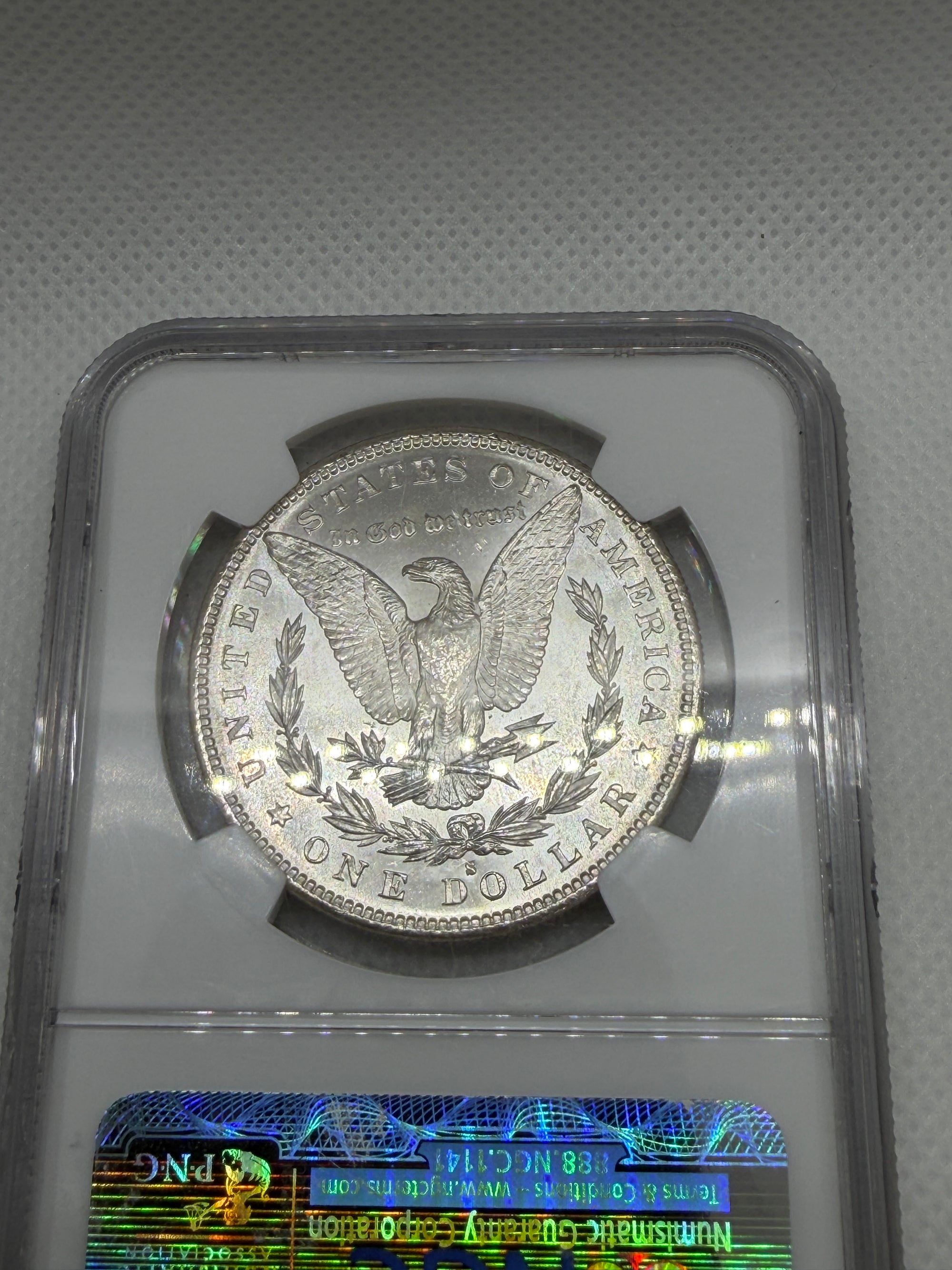 1882-S Morgan Silver Dollar – NGC MS66 | San Francisco Mint Gem
