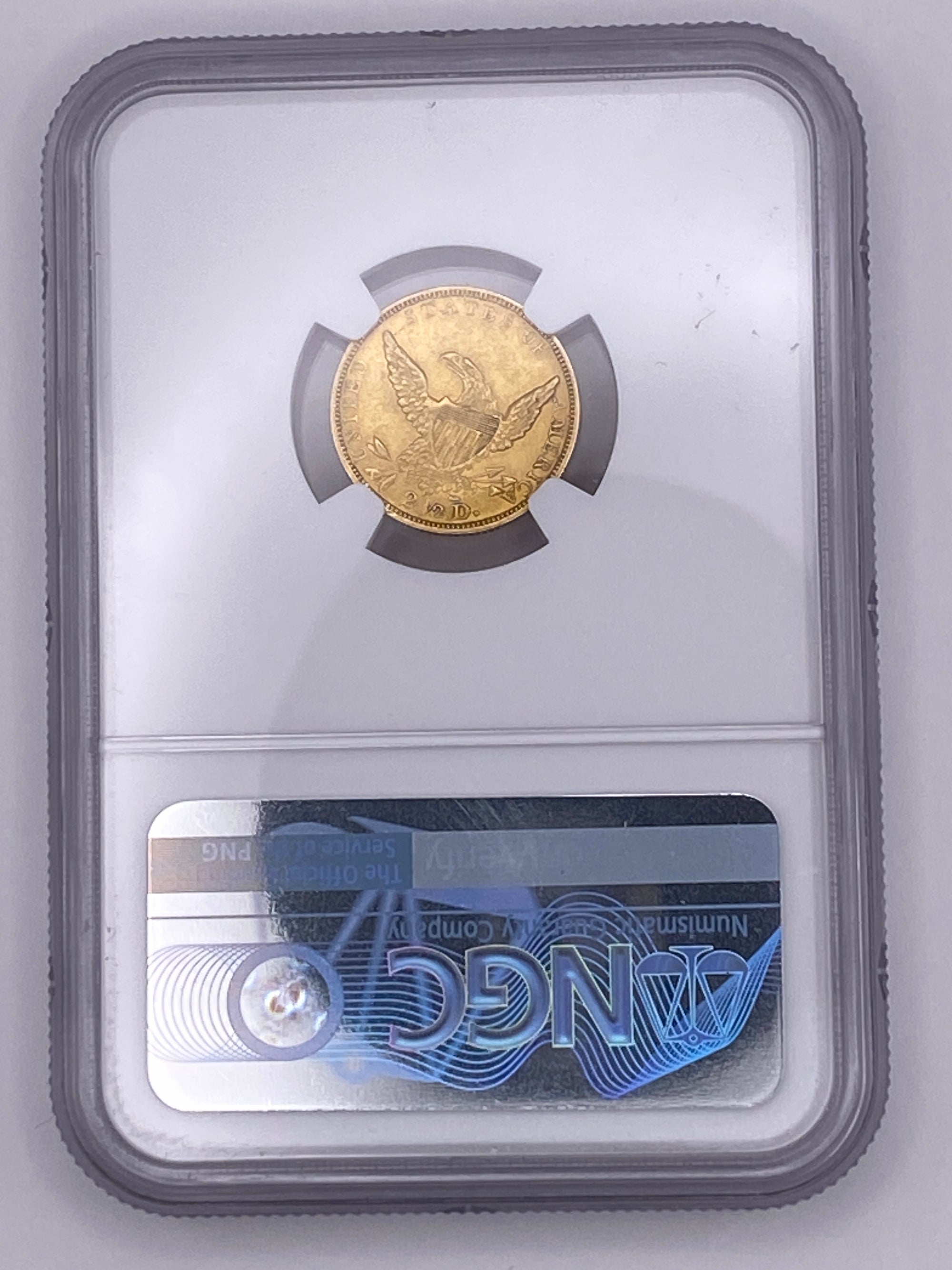 1836 $2.50 Classic Head Gold Quarter Eagle – NGC AU53 | Early U.S. Gold