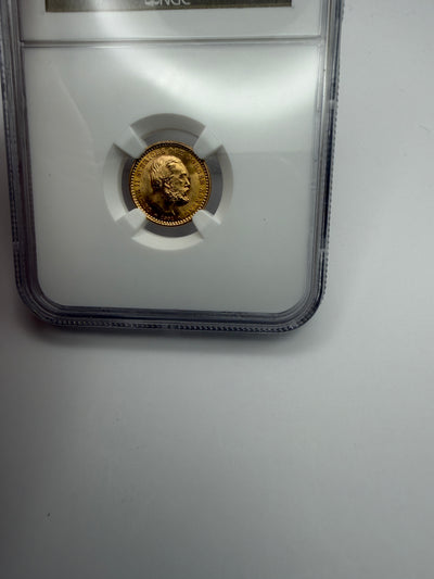 1901 EB Sweden 5 Kronor Gold Coin – NGC MS66 | Oscar II High Grade