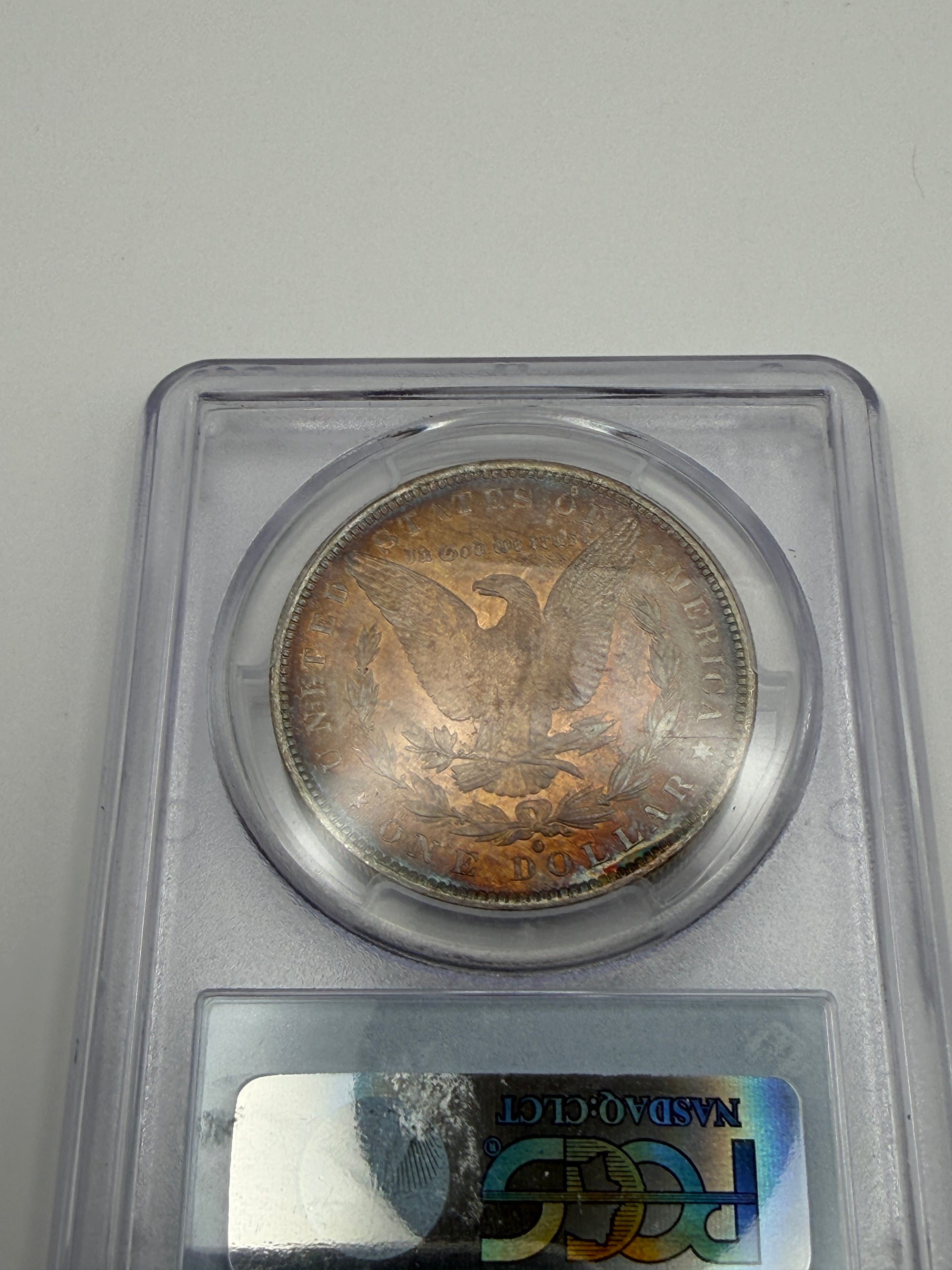 1883-O Morgan Silver Dollar – PCGS MS64 | New Orleans Mint Classic Toning