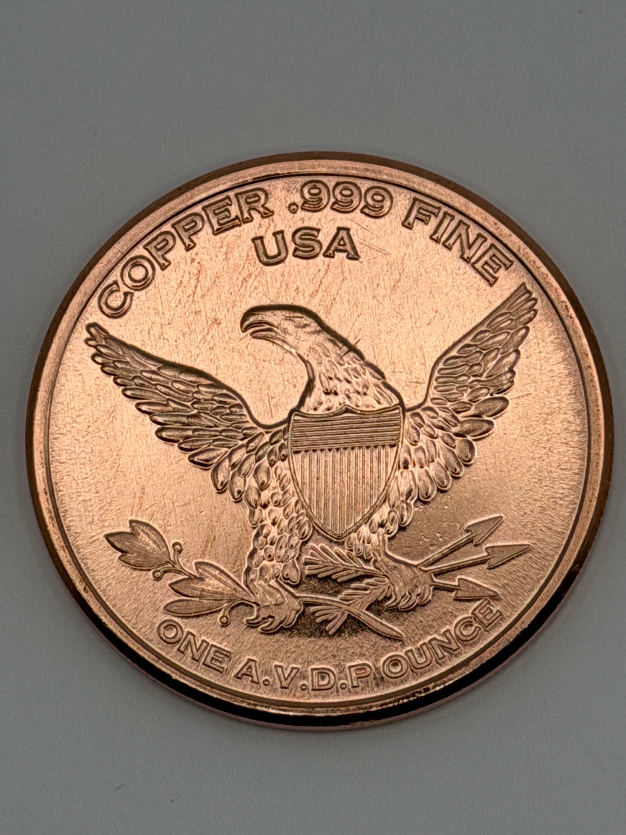 1 oz .999 Fine Copper Round F-22 Raptor – United States Air Force Military Tribute