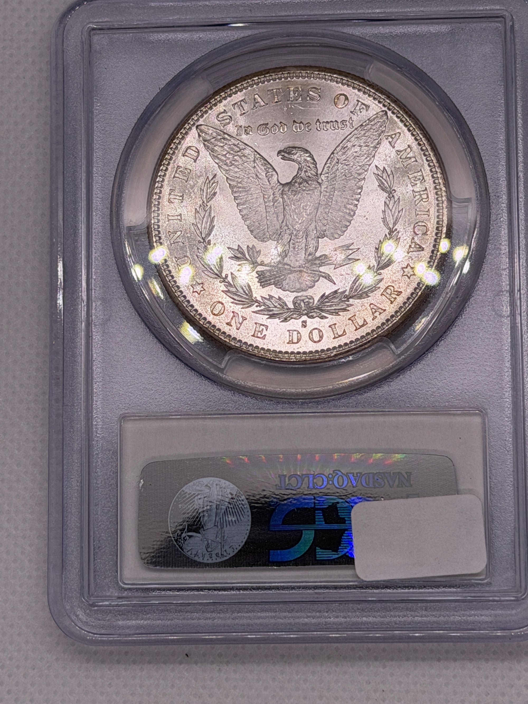 1881-S Morgan Silver Dollar – PCGS MS63 | San Francisco Mint Classic