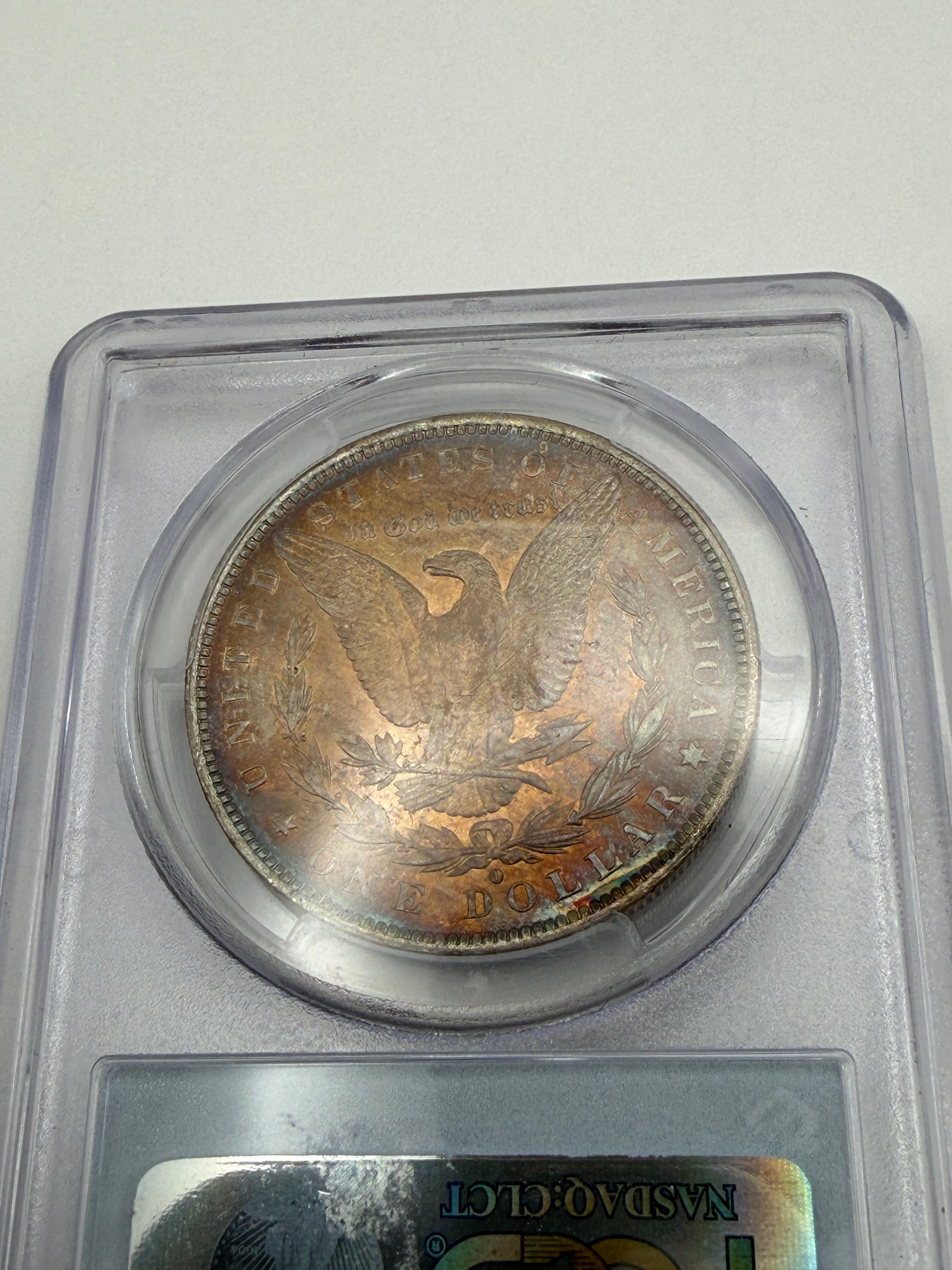 1883-O Morgan Silver Dollar – PCGS MS64 | New Orleans Mint Classic Toning